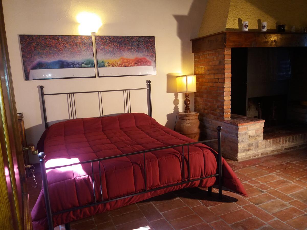 Podere Il Caggio Rooms San Gimignano Exteriör bild